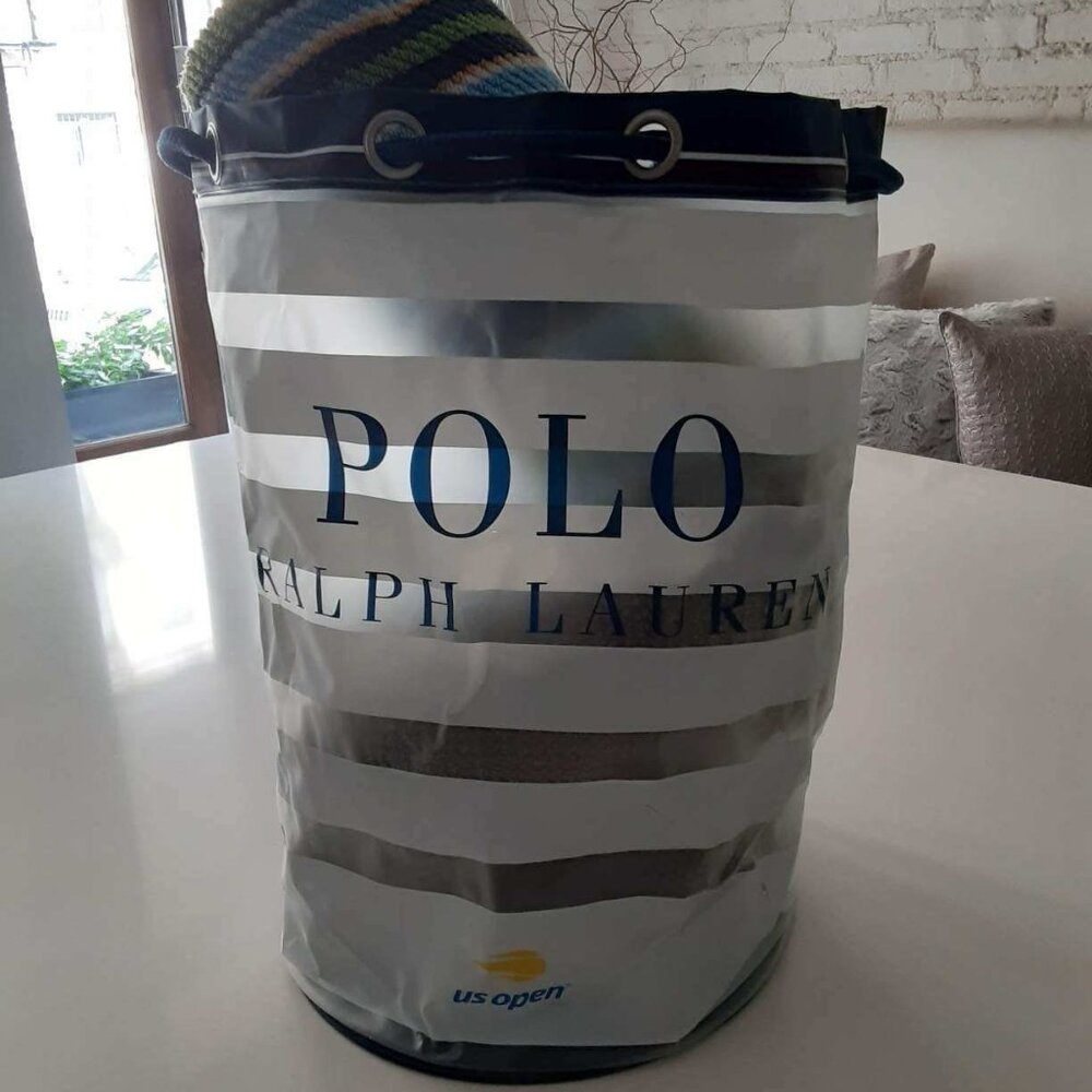 RALPH LAUREN Polo Official US Open Drawstring Sports / SWIM Bag